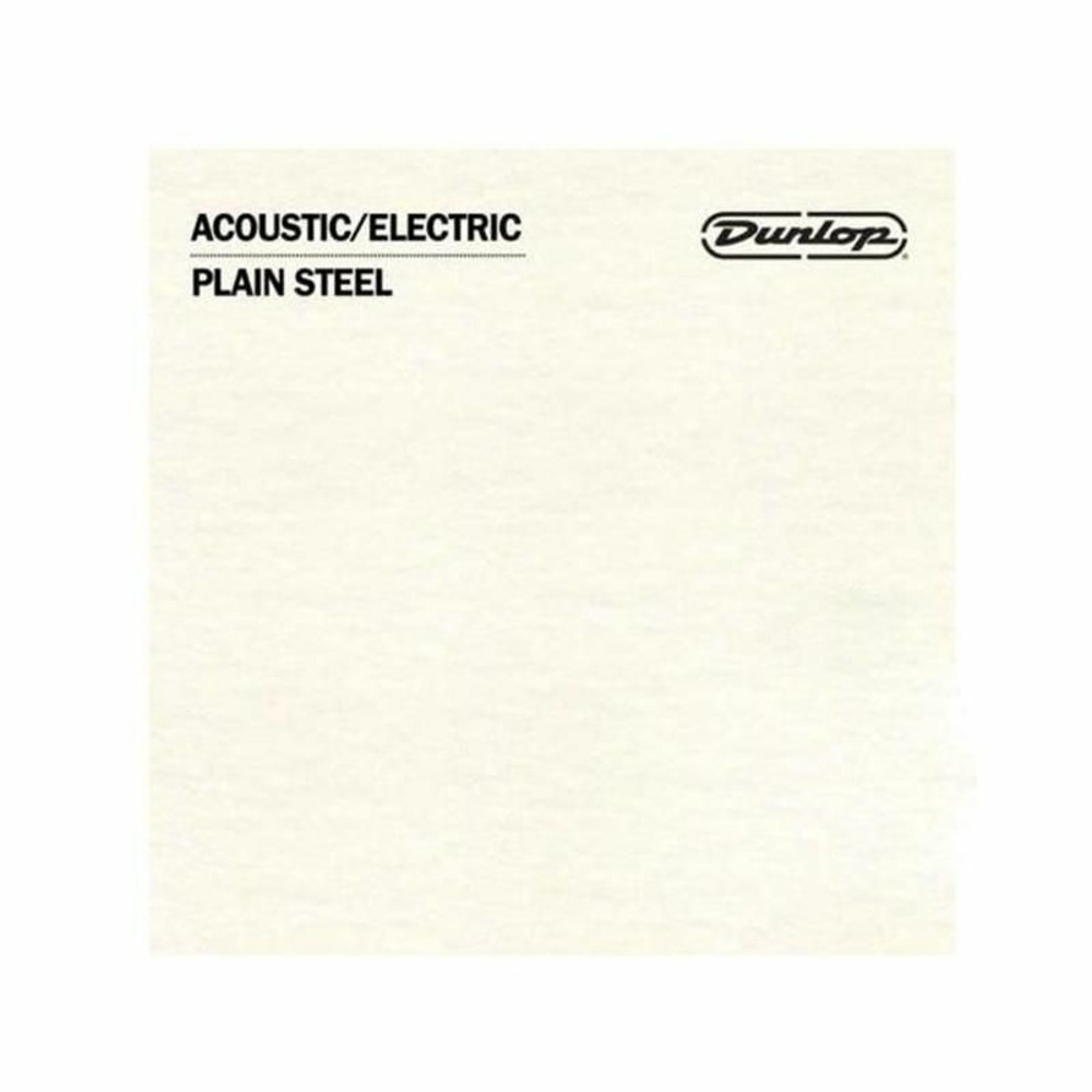 Струны для акустической гитары DUNLOP DPS07 Acoustic/ Electric Plain Steel