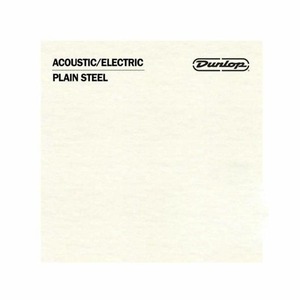 Струны для акустической гитары DUNLOP DPS19 Acoustic/ Electric Plain Steel