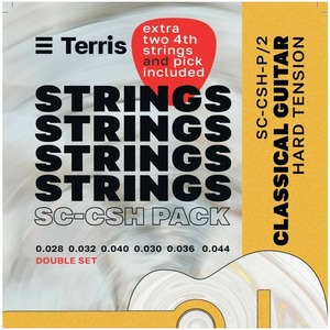 Струны для классической гитары TERRIS SC-CSH-Pack/2