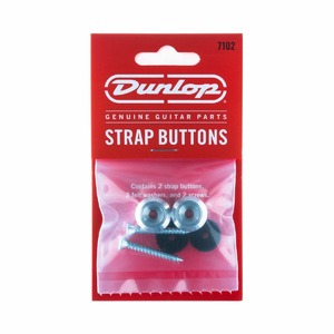 Гитарная фурнитура DUNLOP 7102 Strap Buttons 2Pack