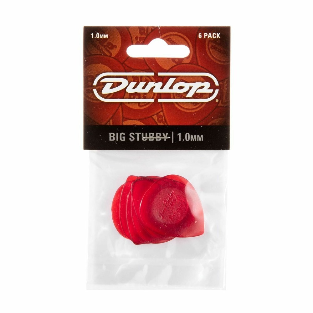 Медиатор DUNLOP 475P100 Big Stubby 6Pack