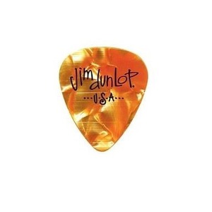 Медиатор DUNLOP 483P08HV Celluloid Orange Pearloid Heavy 12Pack