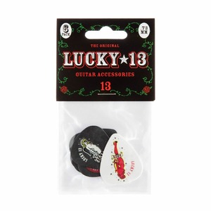 Медиатор DUNLOP L13BP073 Lucky 13 6Pack