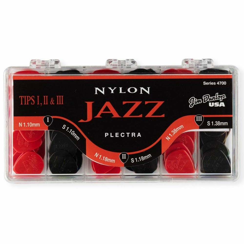 Медиатор DUNLOP 4700 Nylon Jazz Display