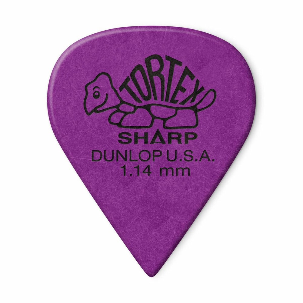 Медиатор DUNLOP 412P114 Tortex Sharp 12Pack