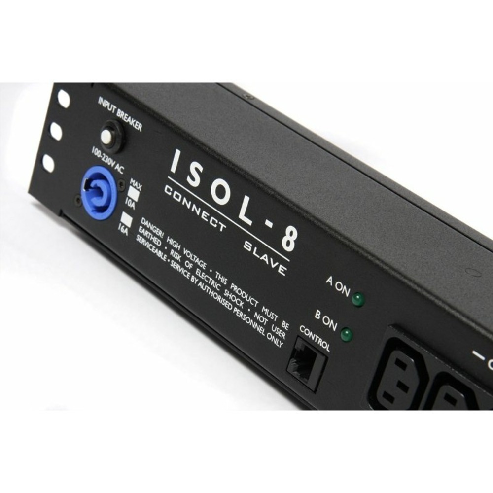 Сетевой фильтр Isol-8 Connect Slave Schuko 2x2 Black