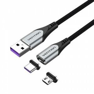 Кабель USB 3.1 Тип C - USB 2.0 Тип A Vention CQNHF 1.0m