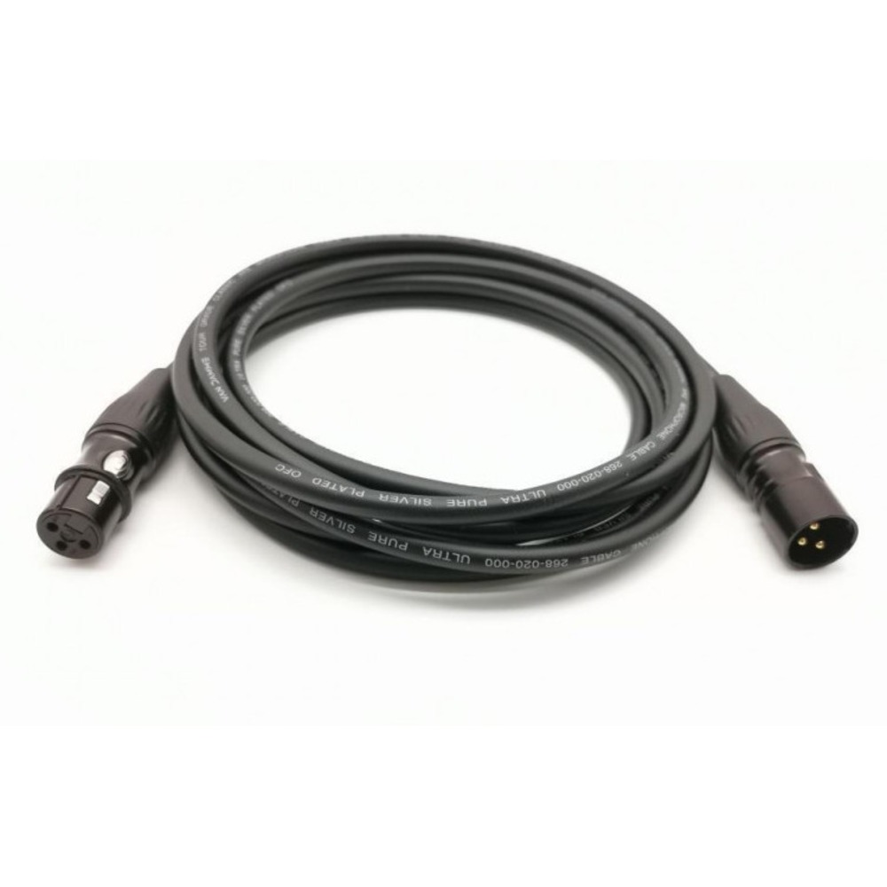 Кабель аудио 1xXLR - 1xXLR ZZcable G1-XLR-M-F-0200-0 2.0m