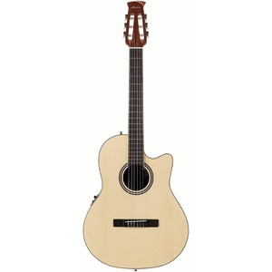 Классическая гитара Ovation APPLAUSE AB24CS-4S Mid Cutaway Nylon Natural Satin