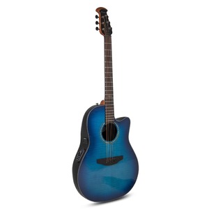 Электроакустическая гитара Ovation CS24P-BLFL-G Celebrity Standard Plus Mid Cutaway Blue Flamed Maple