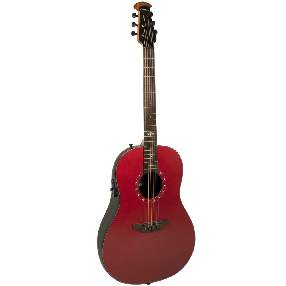 Электроакустическая гитара Ovation 1516VRM-G Pro Series Ultra Mid Depth Vampira Red