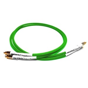 Кабель аудио 2xRCA - 2xRCA Black Rhodium INTRO RCA-RCA 1.0 m Green