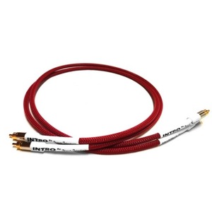 Кабель аудио 2xRCA - 2xRCA Black Rhodium INTRO RCA-RCA 1.0 m Red