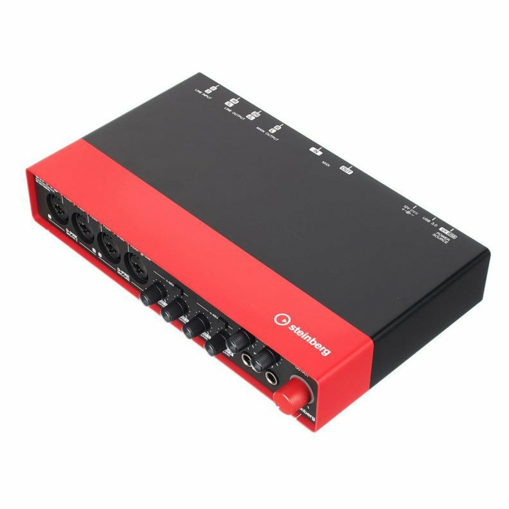 Внешняя звуковая карта с USB Steinberg UR44C Red