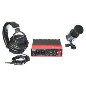 Комплект оборудования для звукозаписи Steinberg UR22C Red Recording Pack