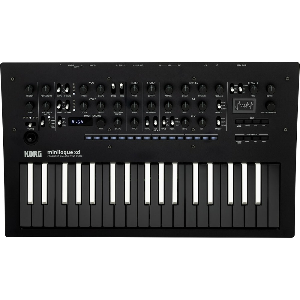 Аналоговый синтезатор KORG Minilogue XD BW