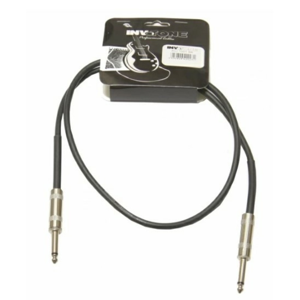 Кабель аудио 1xJack - 1xJack Invotone ACI1001BK 1.0m