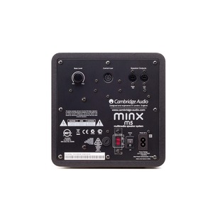 Комплект акустических систем Cambridge Audio Minx M5 Multimedia Black